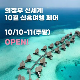 의정부 더셜리 허니문페어 - 경기 의정부시 평화로 525 (의정부동 168-54)신세계백화점 의정부점 8층LG전자베스트샵 특별행사장 웨딩박람회