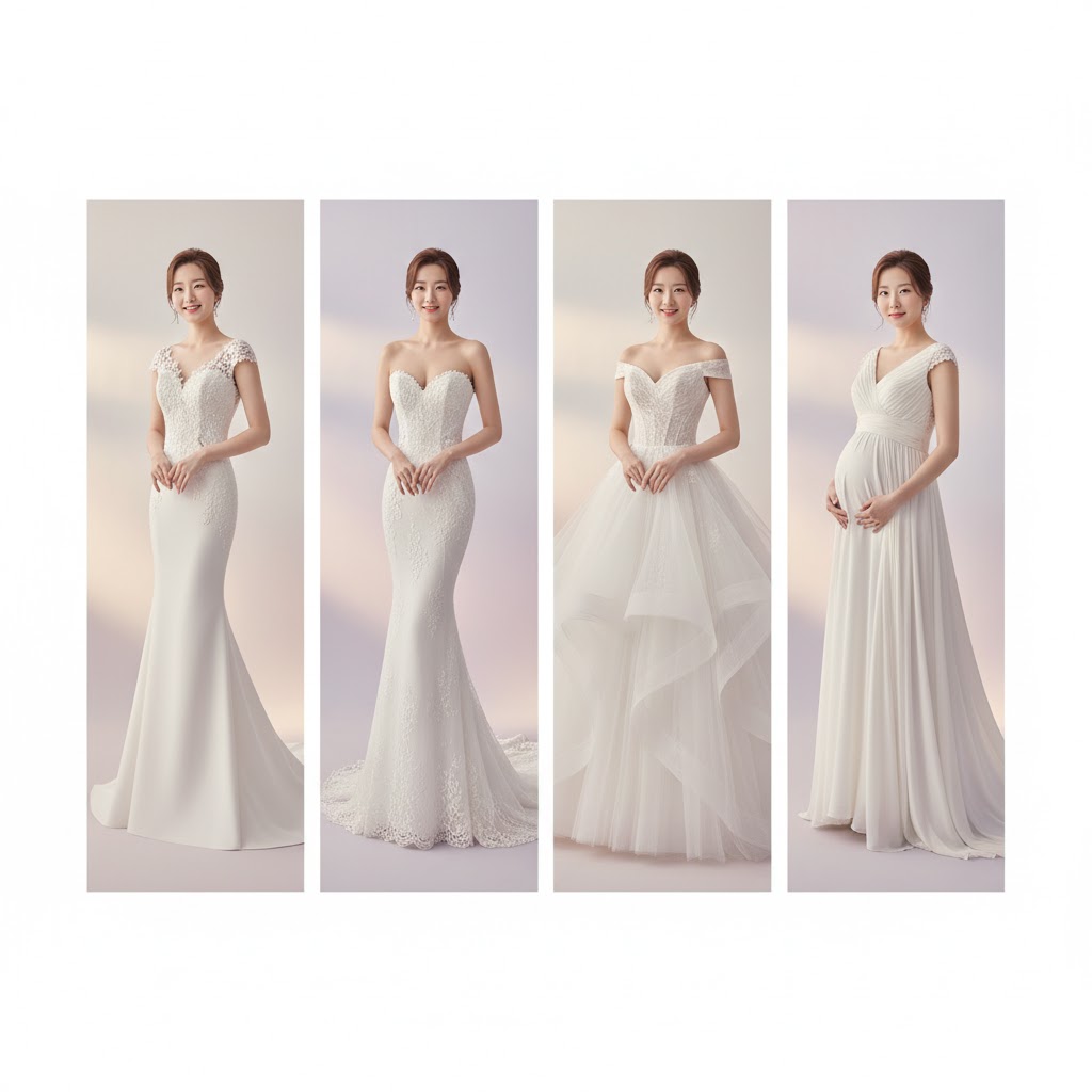 체형별 웨딩드레스 추천